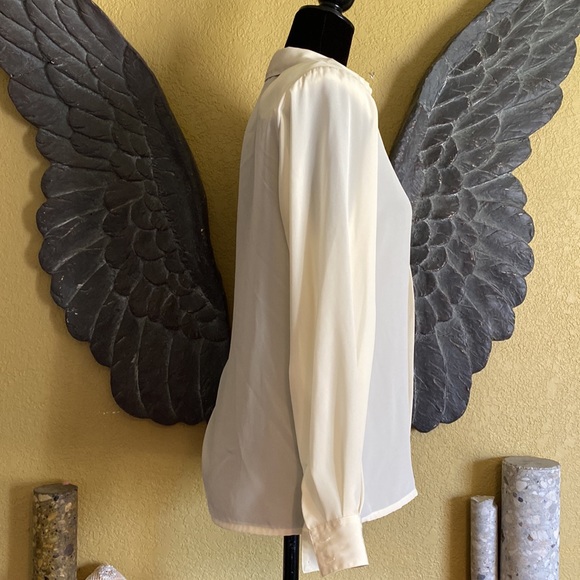 Como Vintage Button Down Blouse Shirt Top - Picture 5 of 7